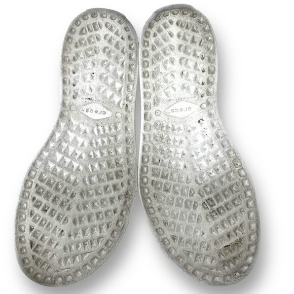 Crocs Gray Camo CitiLane Roka 2 Slip-On Sneaker Men's Sz. 7 Women's Sz. 9 - Picture 12 of 13